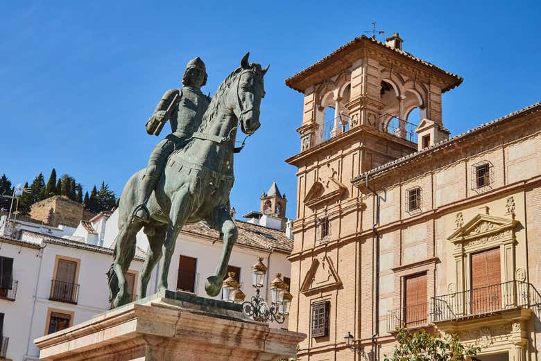 Statue équestre à Antequera
