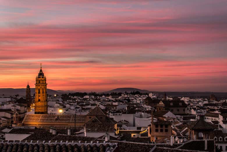 Atardecer en Antequera