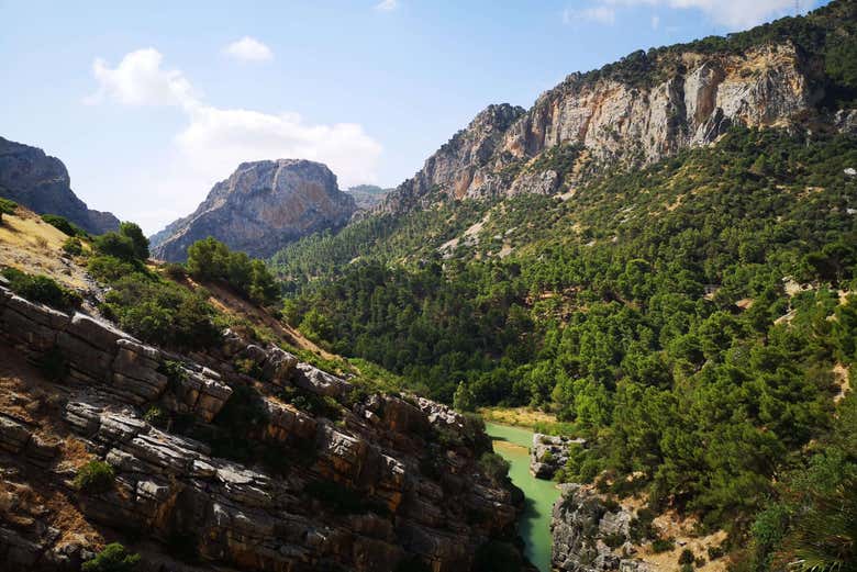 Vue depuis le Caminito del Rey