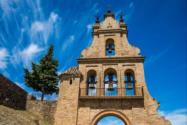 Disfrutando de la visita guiada por Aracena