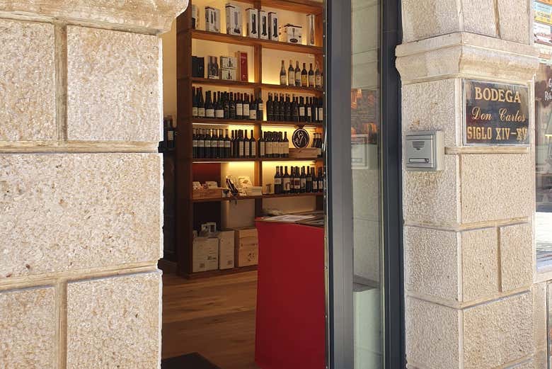 Entrée de la cave Don Carlos
