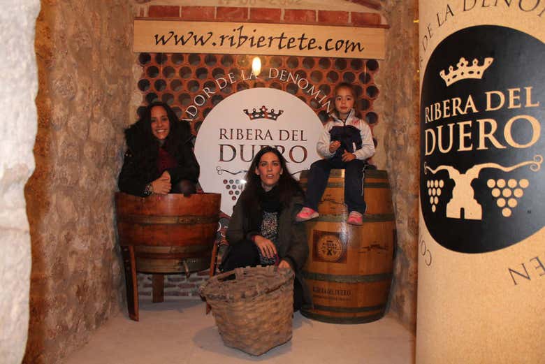 Disfrutando del museo