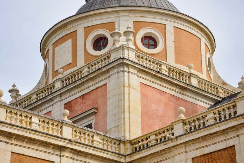 Detalle del Palacio Real de Aranjuez