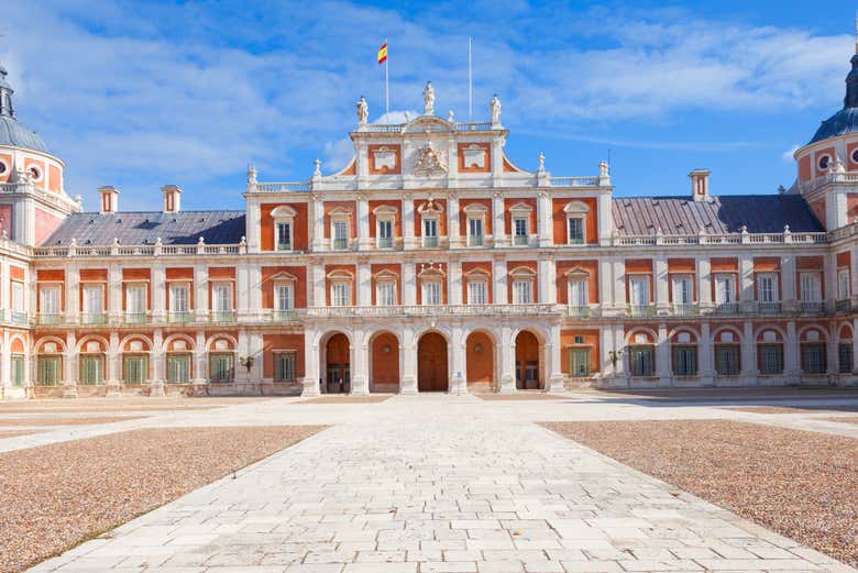 Fachada del Palacio Real de Aranjuez