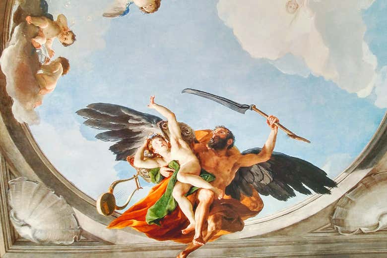 Affresco del Teatro de Carlos III
