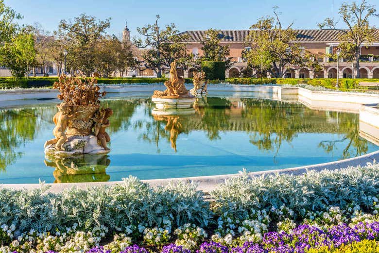 Fonte no Palácio Real de Aranjuez 