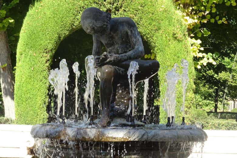 Disfrutando del recorrido por Aranjuez
