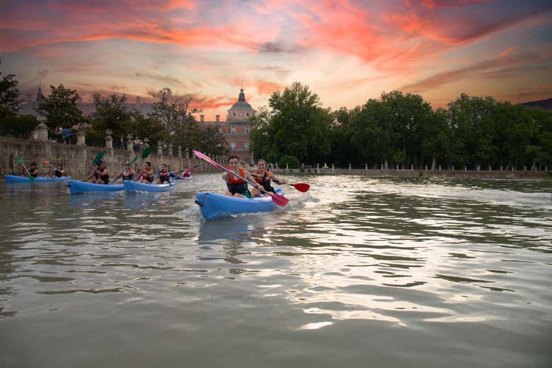 Disfrutaréis de Aranjuez desde el agua