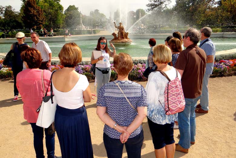 Visitaremos los jardines del Palacio de Aranjuez