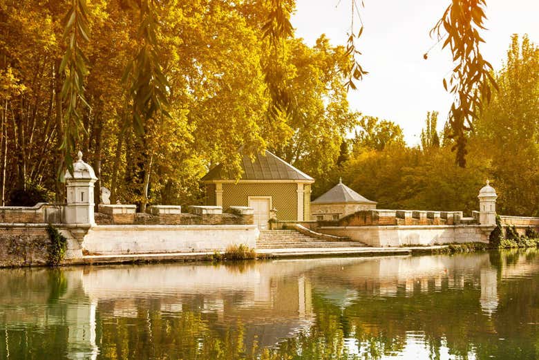 Il molo reale sulle sponde del fiume Tago