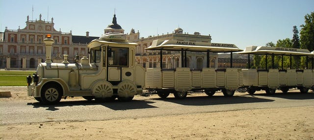 Tren turístico de Aranjuez