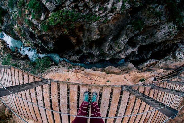 Vistas desde el Caminito del Rey
