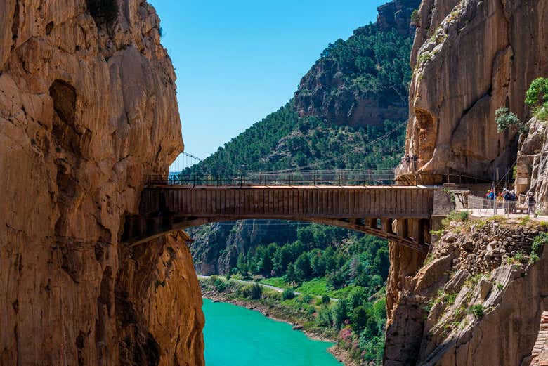 Panorámica del Caminito del Rey