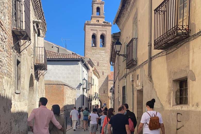 Recorriendo las calles de Arévalo