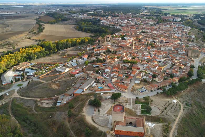 Vista aérea de Arévalo