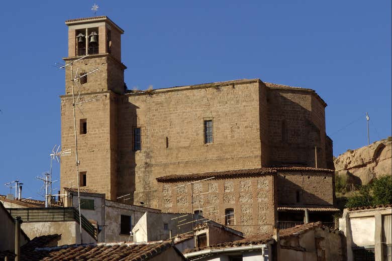 Iglesias en el centro histórico de Arnedo