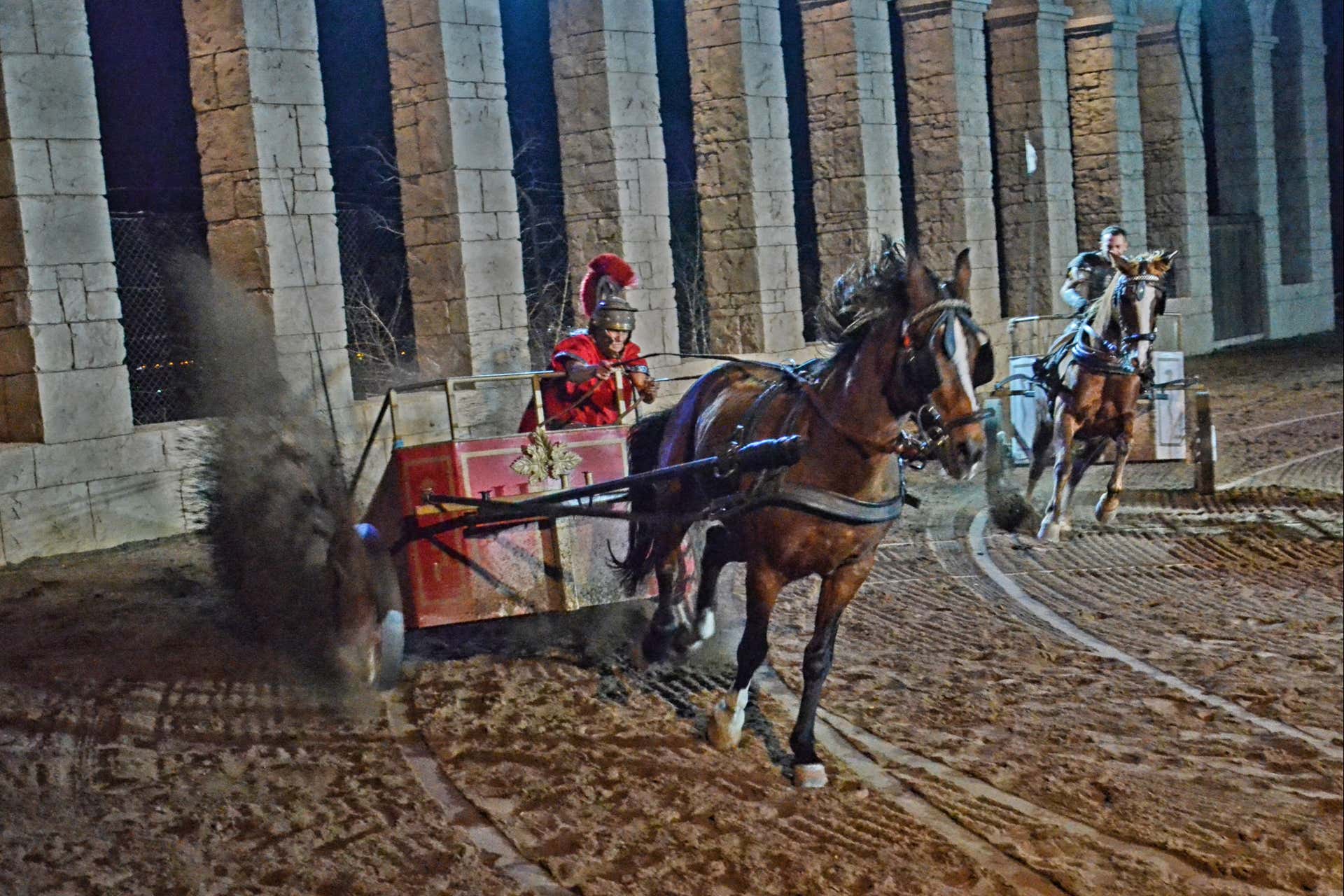 Spettacolo equestre e cena al centro ippico Xanadú