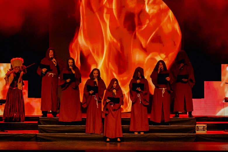 Le chant grégorien fera également partie du spectacle