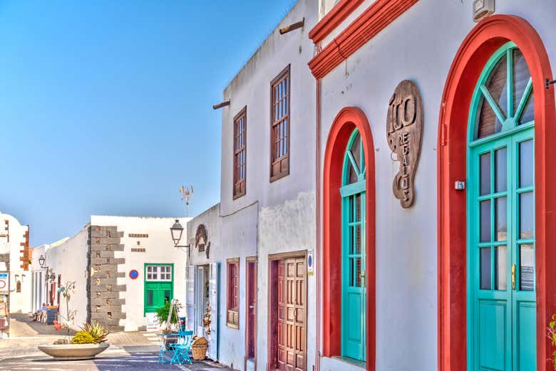 Detalles de las calles de Teguise