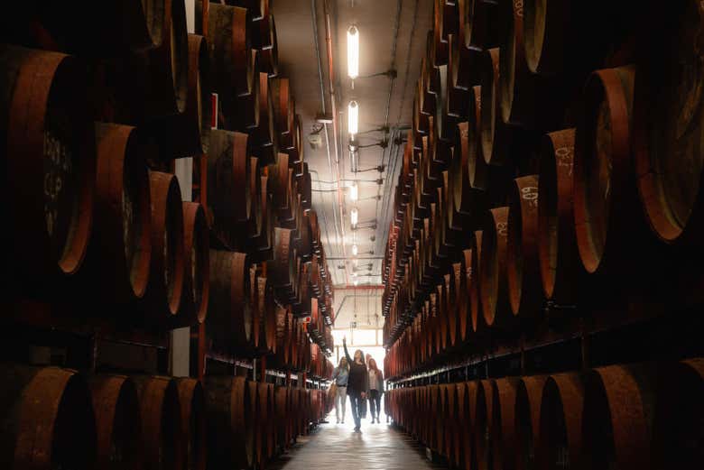 Intérieur de la distillerie Arehucas