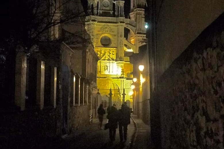 Balade de nuit dans Astorga