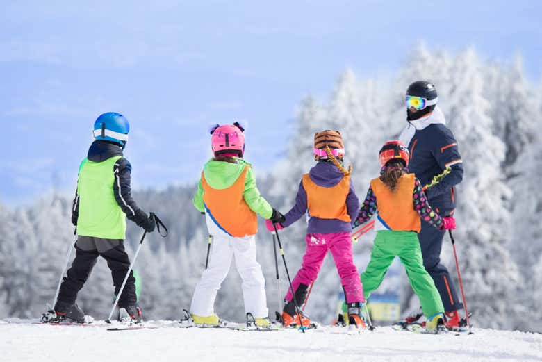 Cours de ski pour les plus jeunes