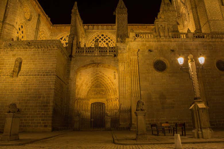 Pórtico de la catedral de Ávila