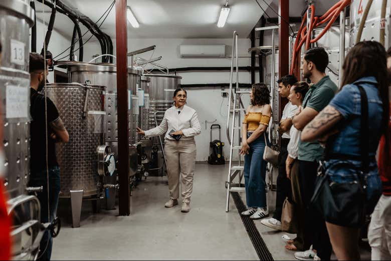 Interior de la bodega