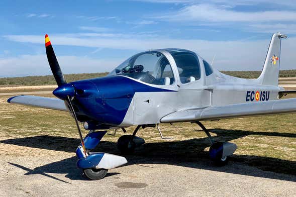 Paseo en avioneta por Ávila