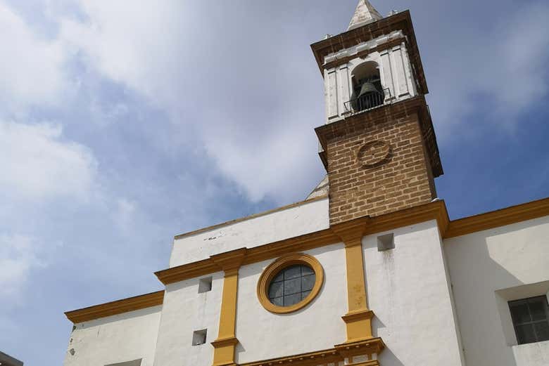 Panorámica del campanario de la iglesia de las Angustias