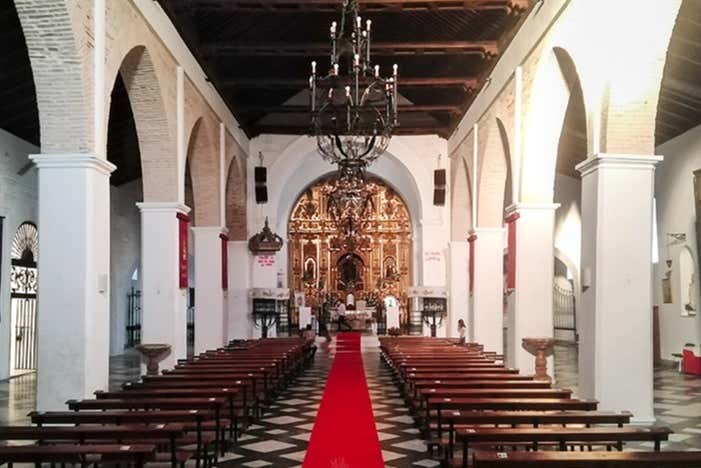 Interior da igreja do Salvador