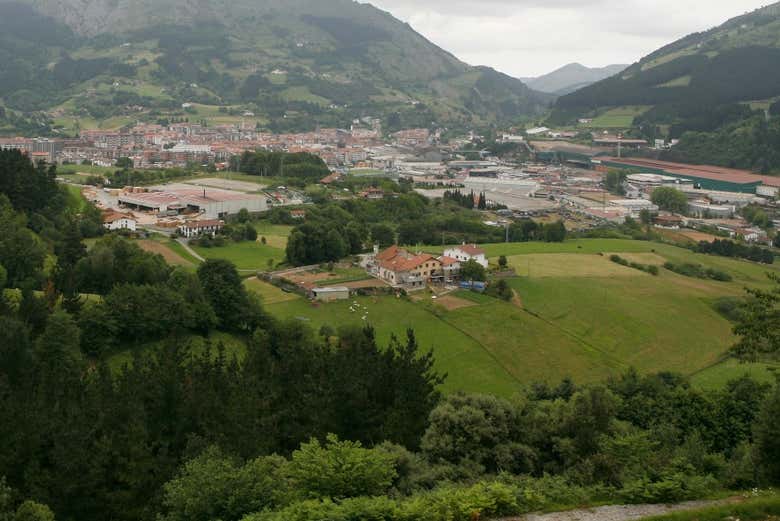 Vista panorâmica de Azpeitia