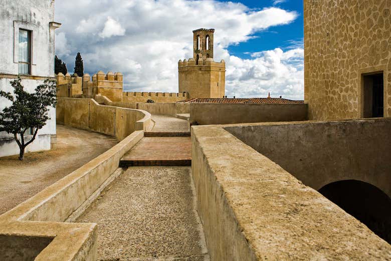 Parte de la Alcazaba de Badajoz