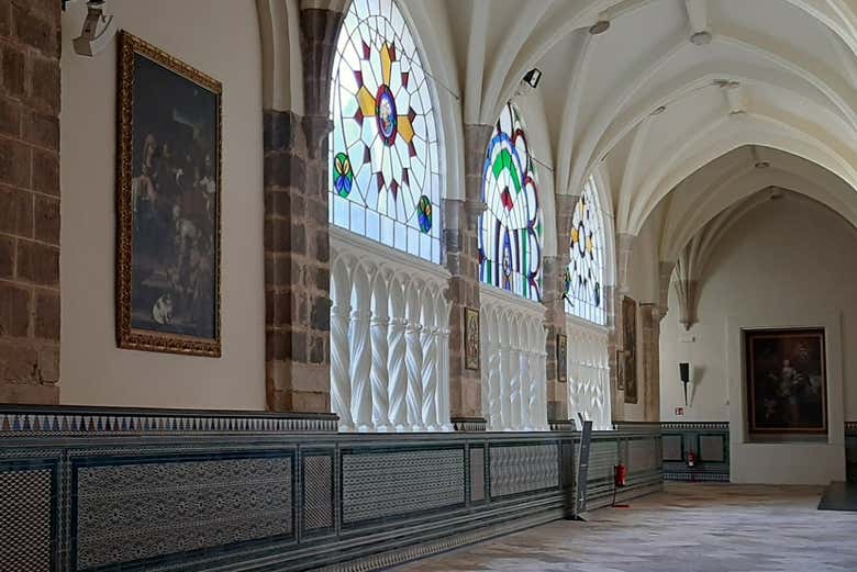 Claustro da catedral de Badajoz
