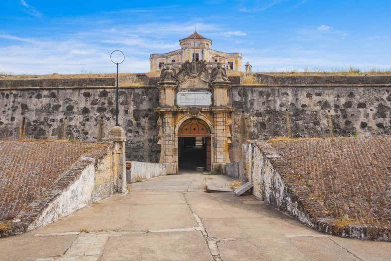 L'une des portes de l'enceinte bastionnée d'Elvas