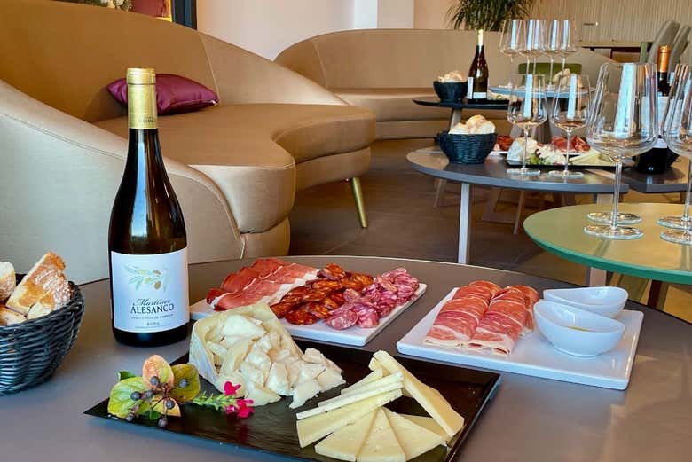 L'apéritif complet qui accompagnera la dégustation de vins