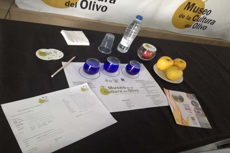 Degustação de azeite de oliva