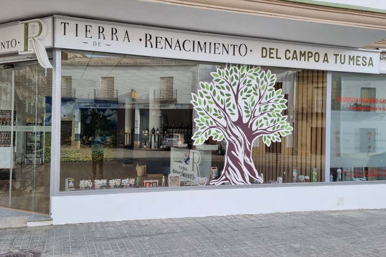Boutique où a lieu la dégustation