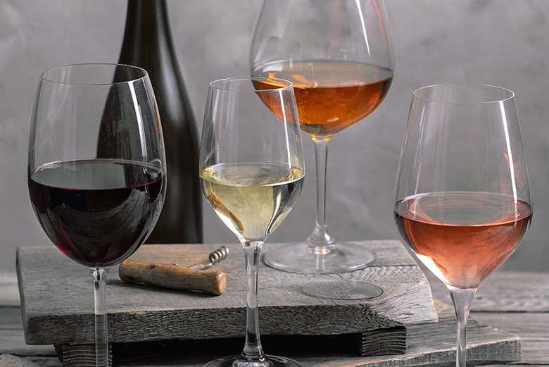 Différents vins de Baeza