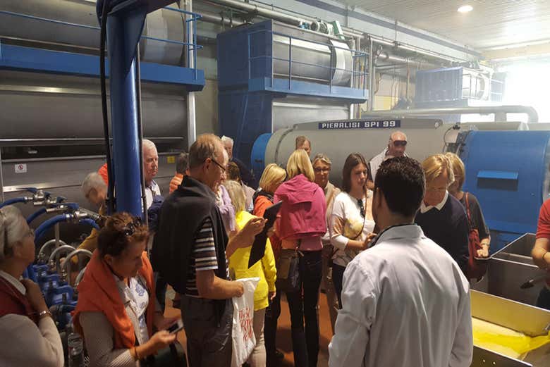 Visiting the oil mill