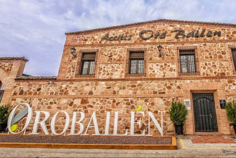Entrada a Aceites Oro Bailén