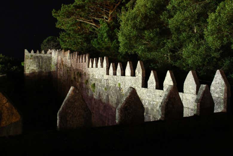 Créneaux du château de Baiona