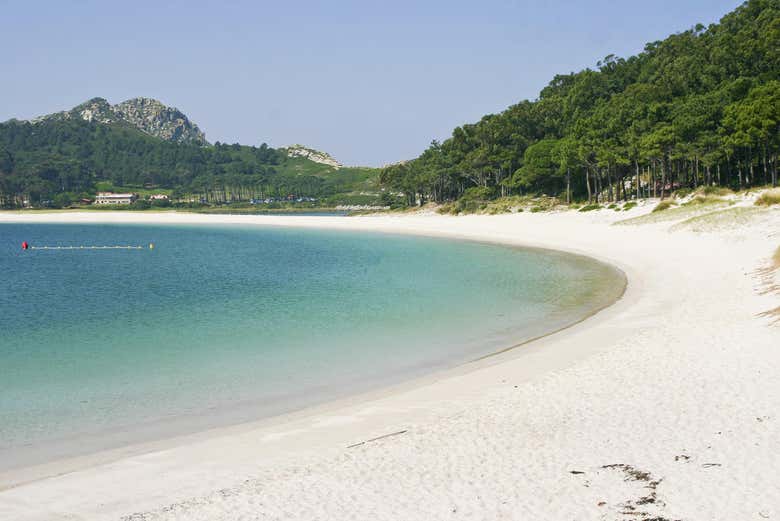 The beautiful beach