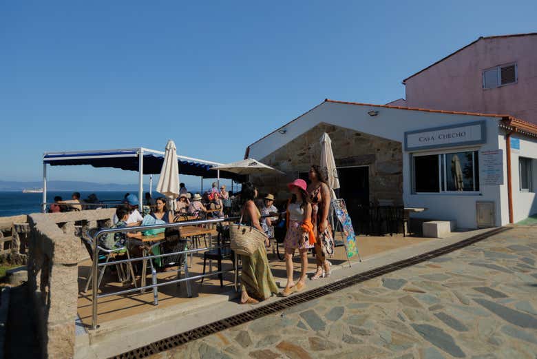 Enjoy a drink on one of the terraces