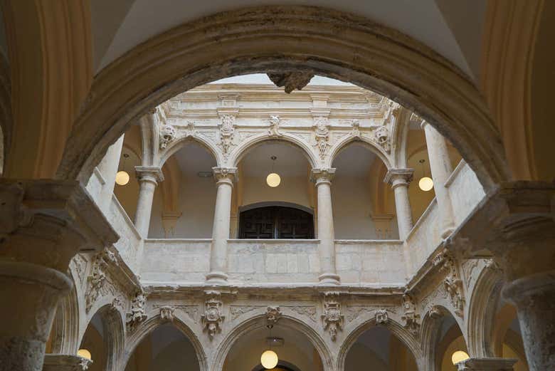 Detalle del interior del museo