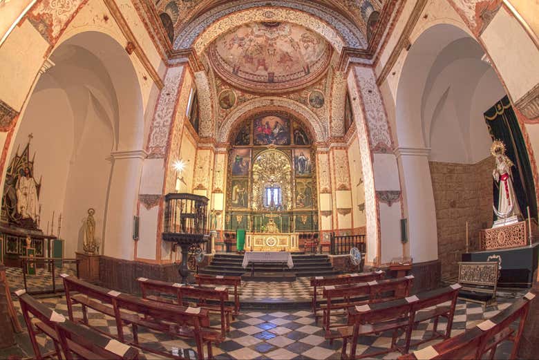 Interior de la ermita de Jesús del Llano