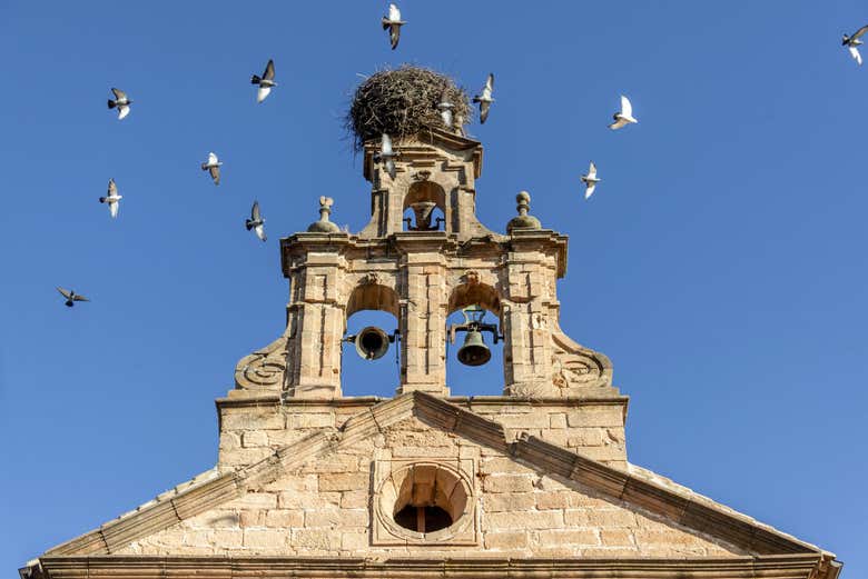 Espadaña de la ermita de Jesús del Llano