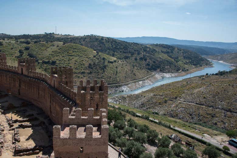 Vistas desde el Castillo de Baños de la Encina