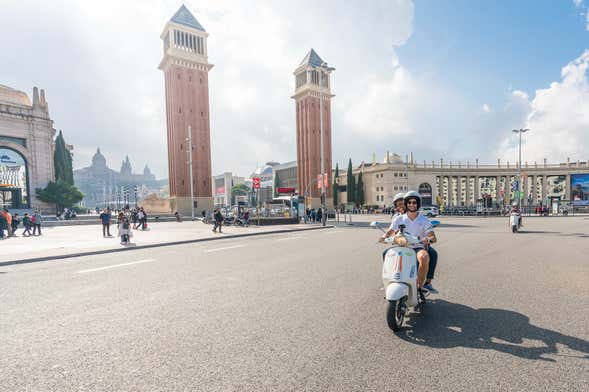 Noleggio di vespa a Barcellona
