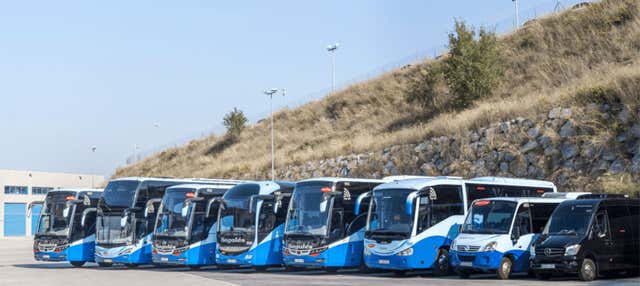 Autobús entre el Aeropuerto de Gerona y Barcelona